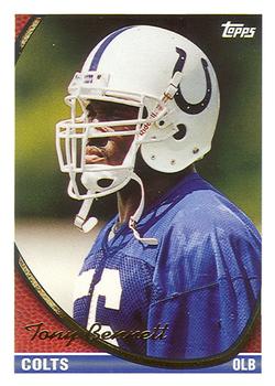 Tony Bennett Indianapolis Colts 1994 Topps NFL #487